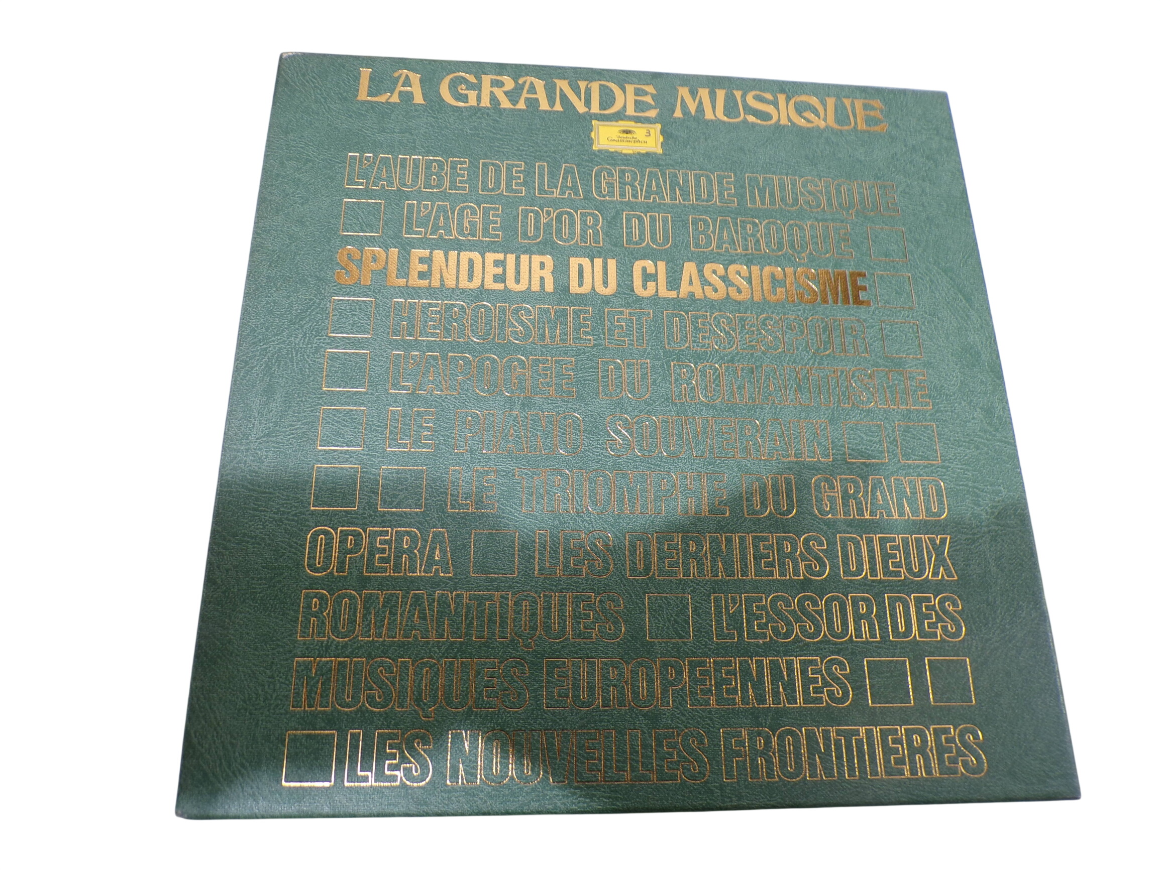 "Splendeur du Classicisme". 6 disques Très bon état -  reconditionné disponible sur Label Emmaüs